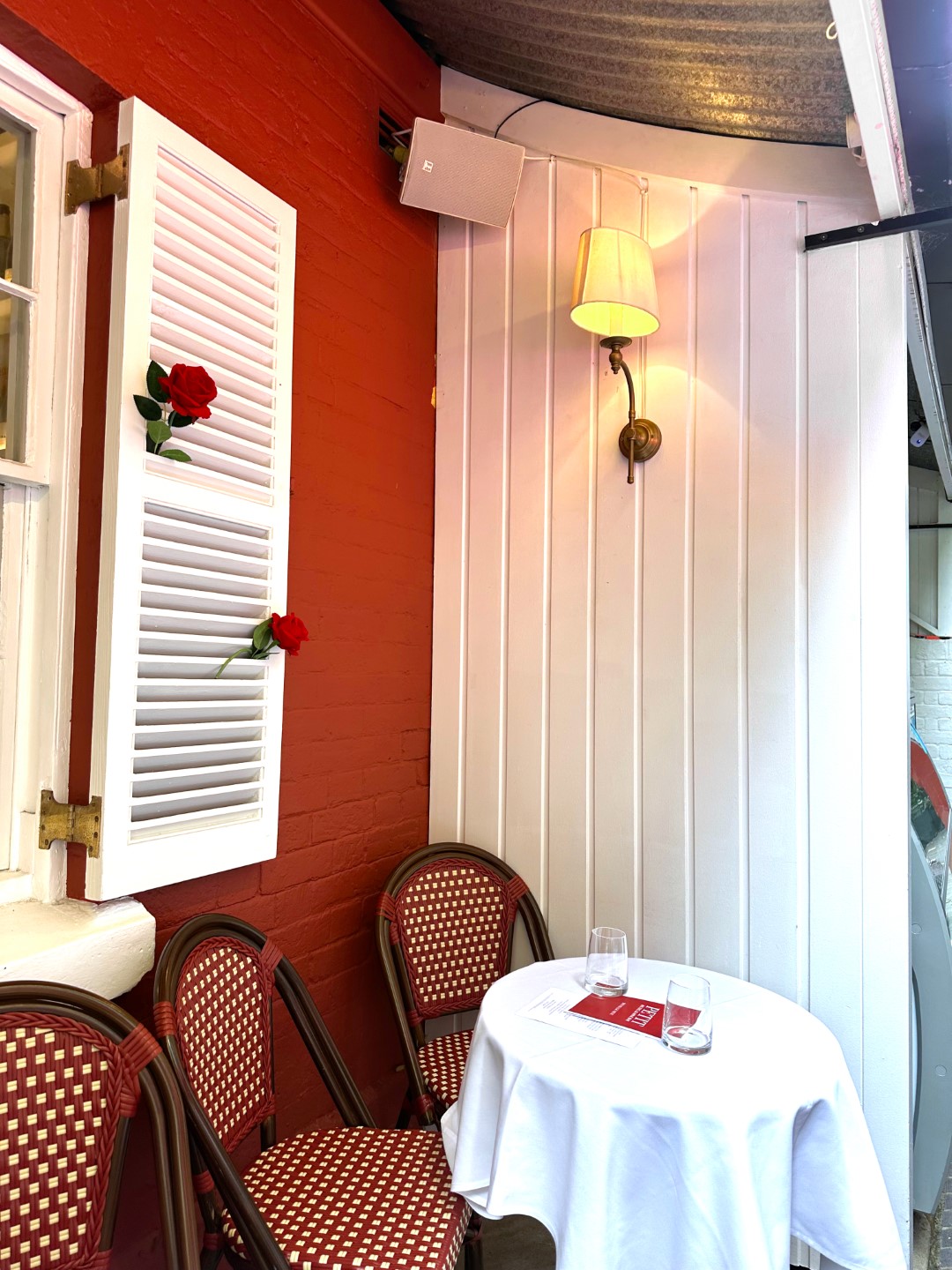 Petit Bistro & Wine Bar outdoor area